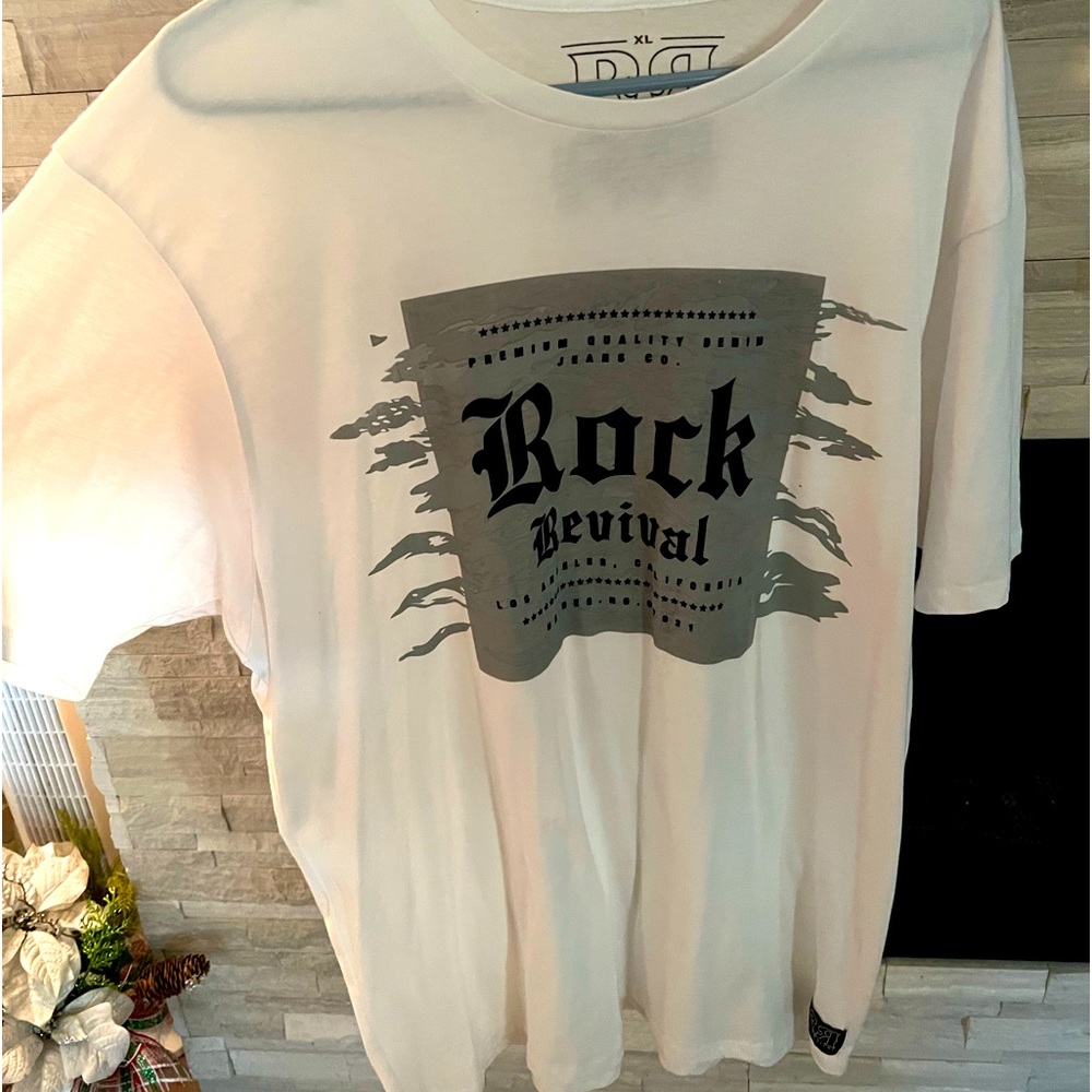 Mens rock revival t shirt